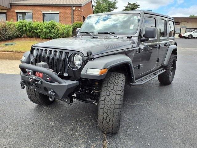 used 2021 Jeep Wrangler Unlimited car, priced at $33,700