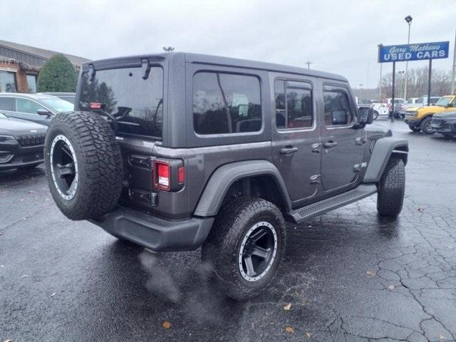 used 2021 Jeep Wrangler Unlimited car, priced at $29,000