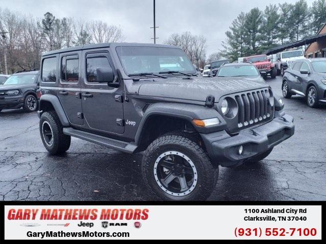 used 2021 Jeep Wrangler Unlimited car, priced at $29,500