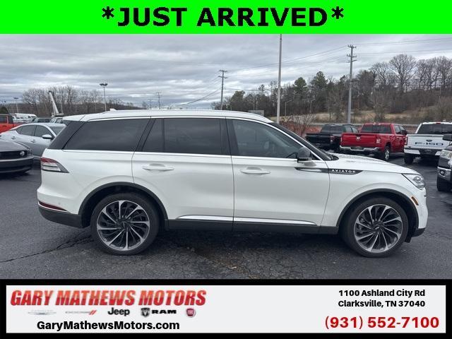 used 2022 Lincoln Aviator car, priced at $43,300