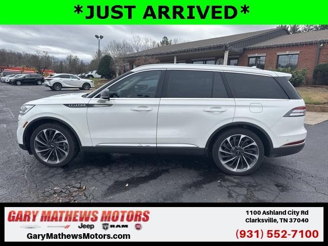 used 2022 Lincoln Aviator car, priced at $43,300