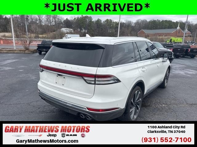 used 2022 Lincoln Aviator car, priced at $43,300