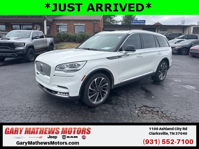 used 2022 Lincoln Aviator car, priced at $43,300