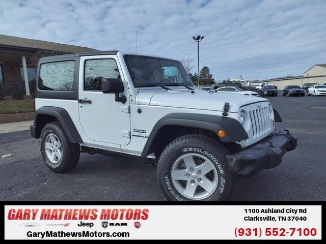 used 2017 Jeep Wrangler car, priced at $18,000