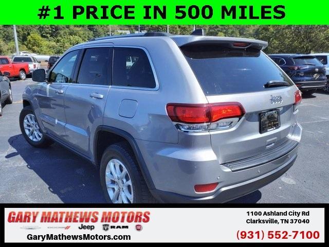 used 2021 Jeep Grand Cherokee car, priced at $19,400