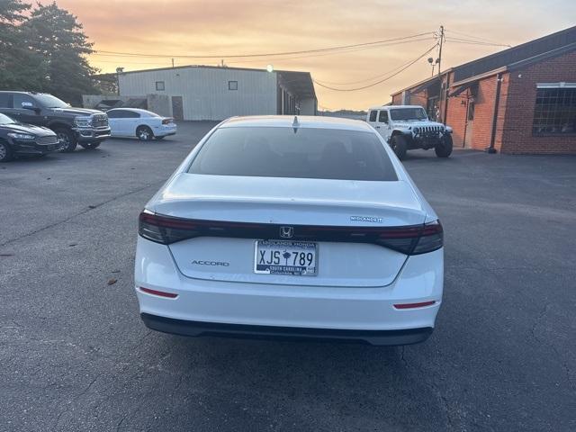 used 2023 Honda Accord car, priced at $25,900