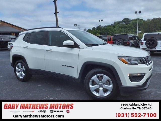 used 2021 Jeep Compass car, priced at $21,500