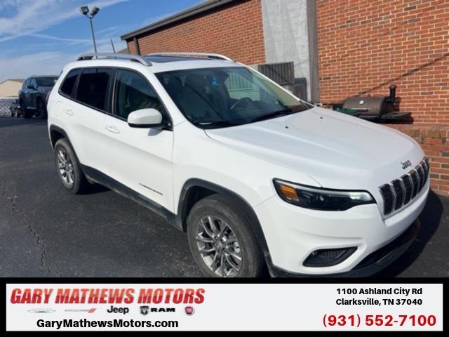 used 2020 Jeep Cherokee car, priced at $21,500