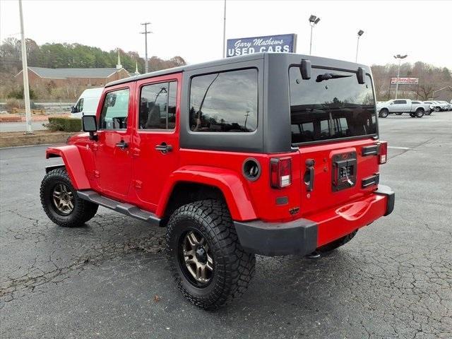 used 2016 Jeep Wrangler Unlimited car, priced at $20,000