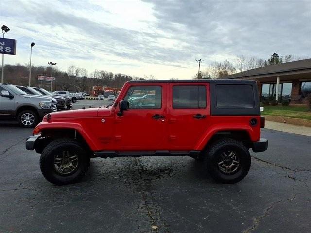 used 2016 Jeep Wrangler Unlimited car, priced at $20,000