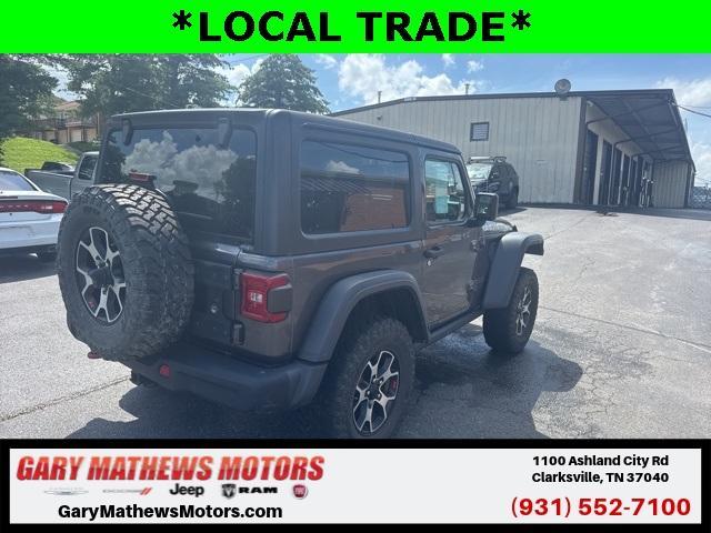 used 2020 Jeep Wrangler car, priced at $33,500