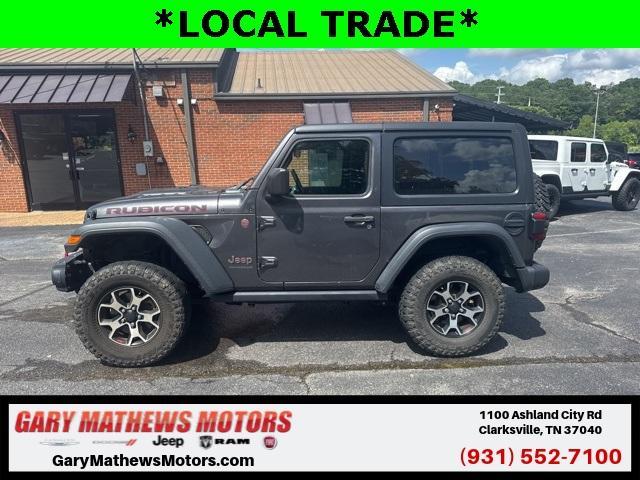 used 2020 Jeep Wrangler car, priced at $33,500