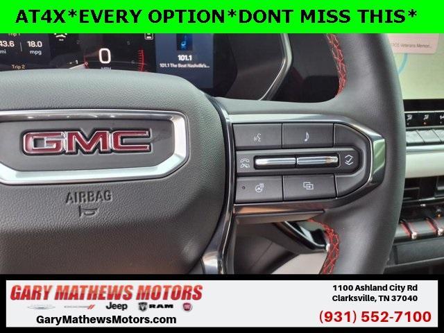 used 2024 GMC Canyon car, priced at $52,200