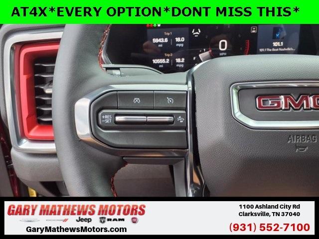 used 2024 GMC Canyon car, priced at $52,200