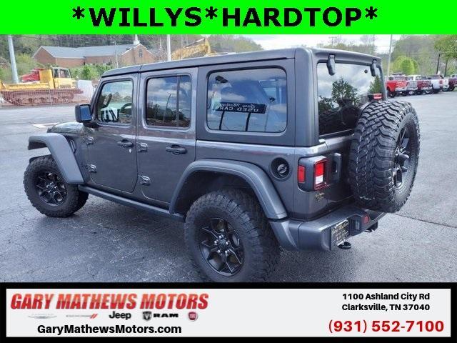 used 2024 Jeep Wrangler car, priced at $40,500