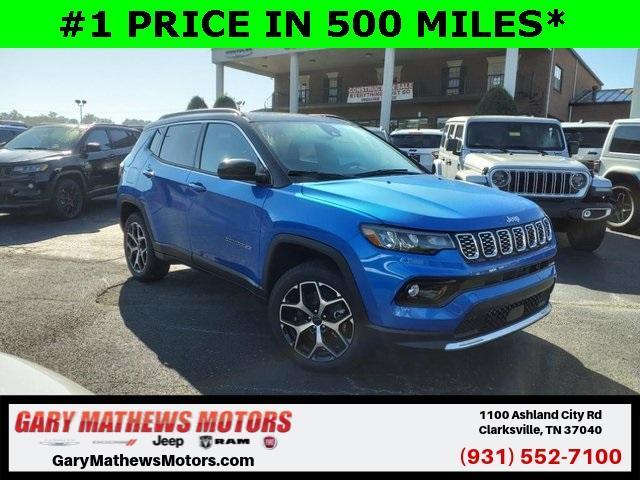 new 2025 Jeep Compass car, priced at $33,000