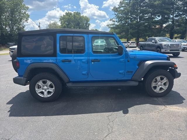 used 2022 Jeep Wrangler Unlimited car, priced at $28,700