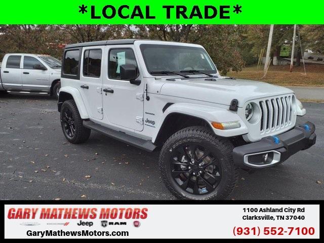 used 2023 Jeep Wrangler 4xe car, priced at $36,437