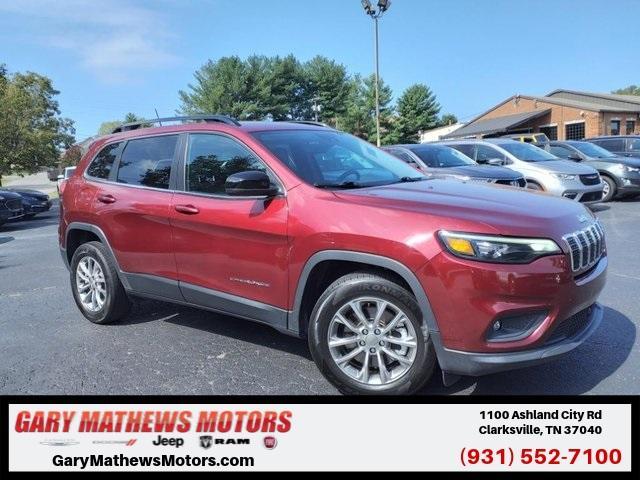 used 2022 Jeep Cherokee car, priced at $20,300