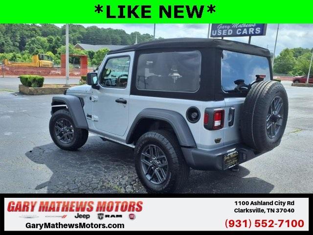 used 2024 Jeep Wrangler car, priced at $33,800