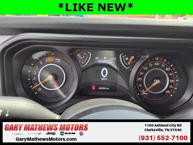 used 2024 Jeep Wrangler car, priced at $33,800