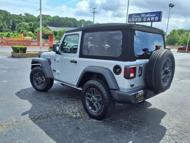 used 2024 Jeep Wrangler car, priced at $34,500