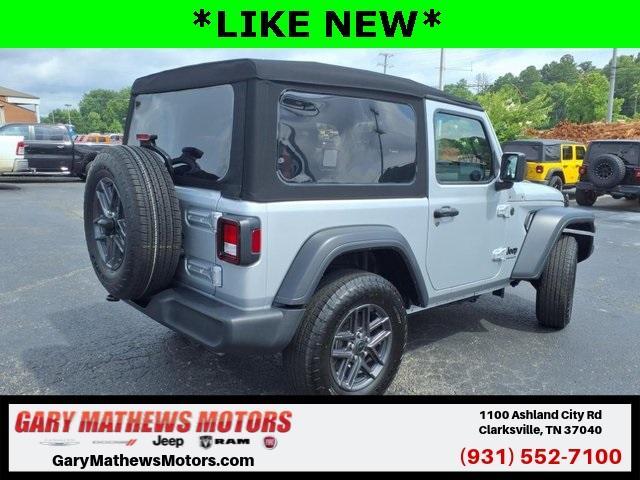 used 2024 Jeep Wrangler car, priced at $33,800