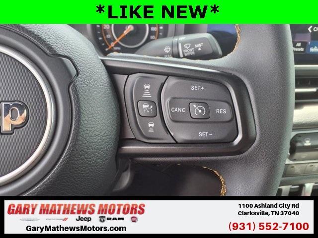 used 2024 Jeep Wrangler car, priced at $33,800