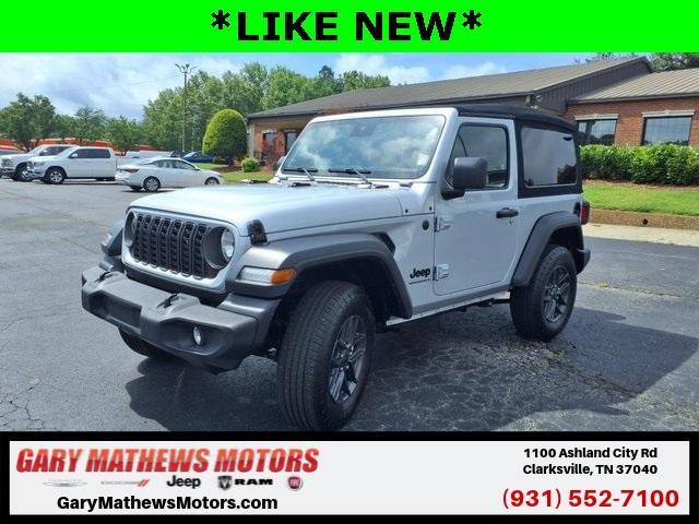 used 2024 Jeep Wrangler car, priced at $33,800