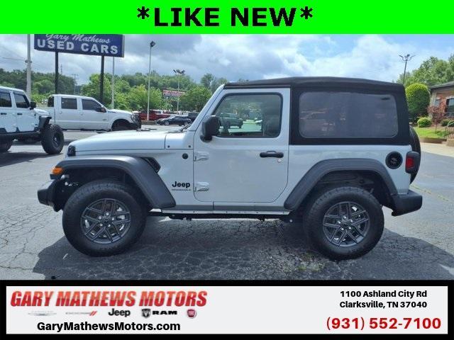 used 2024 Jeep Wrangler car, priced at $33,800