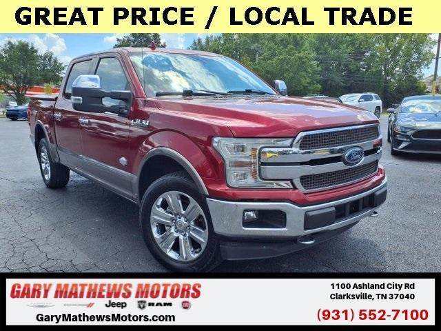used 2018 Ford F-150 car, priced at $34,500