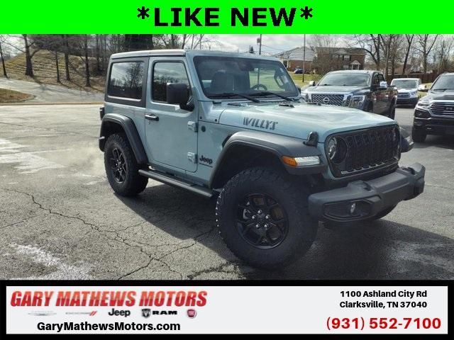 used 2024 Jeep Wrangler car, priced at $37,000