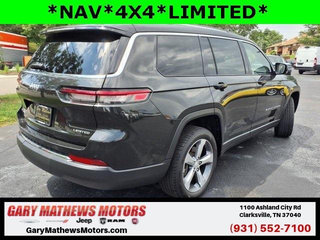 used 2022 Jeep Grand Cherokee L car, priced at $31,000