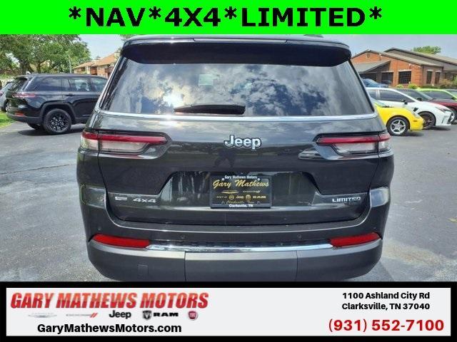 used 2022 Jeep Grand Cherokee L car, priced at $31,000
