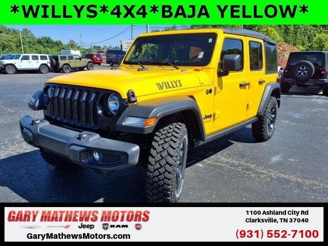 used 2021 Jeep Wrangler Unlimited car, priced at $29,500