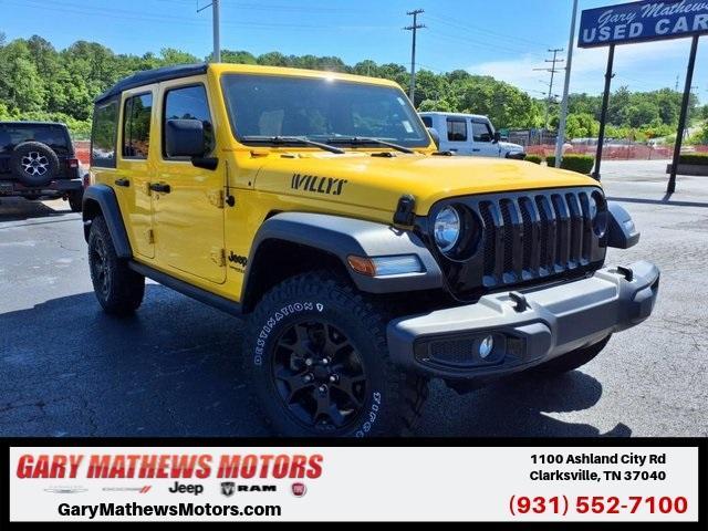used 2021 Jeep Wrangler Unlimited car, priced at $29,900