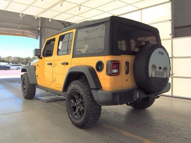 used 2021 Jeep Wrangler Unlimited car, priced at $30,500