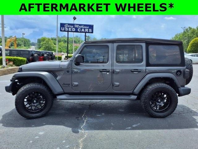 used 2022 Jeep Wrangler Unlimited car, priced at $32,250