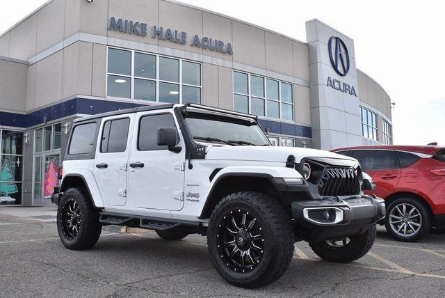 used 2020 Jeep Wrangler Unlimited car, priced at $33,980