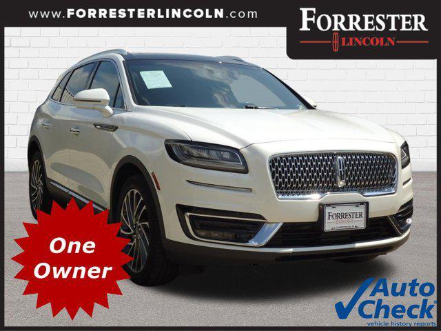 used 2020 Lincoln Nautilus car, priced at $33,300