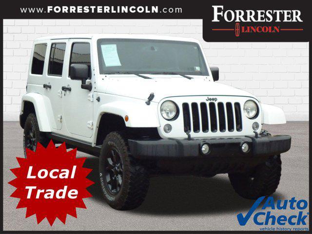 used 2014 Jeep Wrangler Unlimited car, priced at $16,900