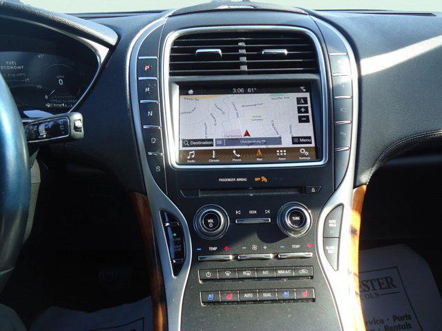 used 2019 Lincoln Nautilus car, priced at $20,900