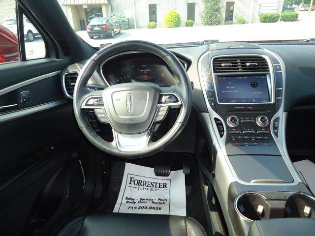 used 2019 Lincoln Nautilus car, priced at $21,900