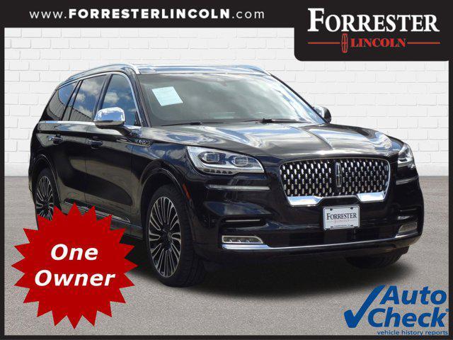 used 2021 Lincoln Aviator car, priced at $48,500