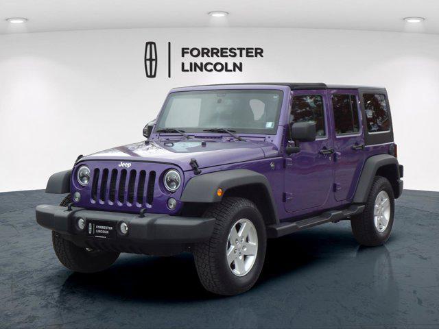 used 2017 Jeep Wrangler Unlimited car, priced at $22,500