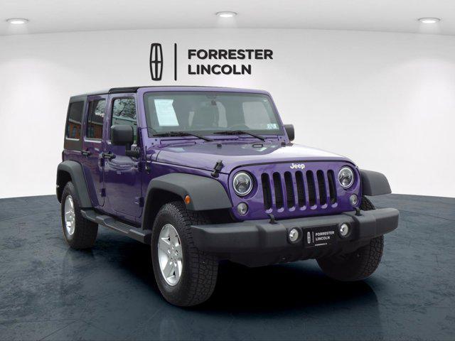 used 2017 Jeep Wrangler Unlimited car, priced at $22,500