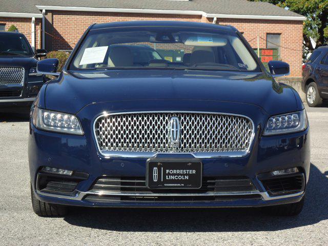 used 2020 Lincoln Continental car, priced at $37,900