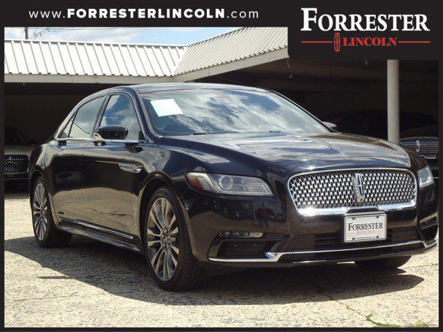 used 2017 Lincoln Continental car, priced at $21,900