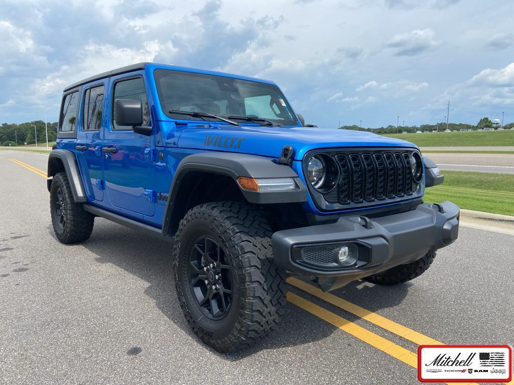 used 2024 Jeep Wrangler car, priced at $41,880