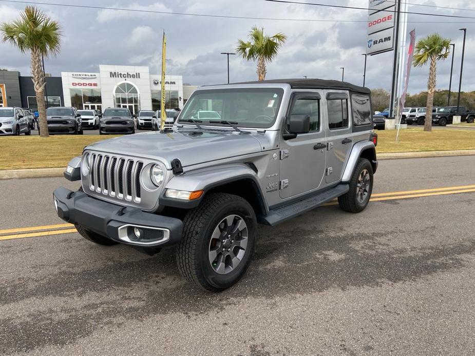 used 2018 Jeep Wrangler Unlimited car, priced at $28,854